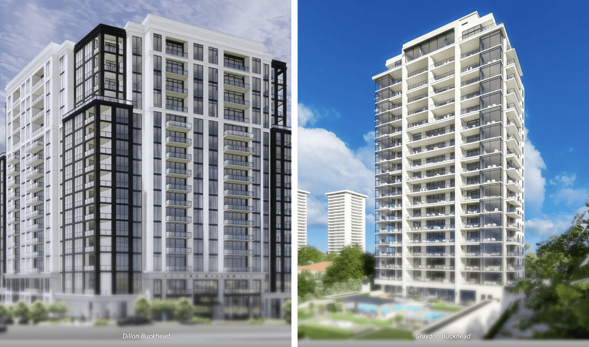 Graydon and Dillon Buckhead Condo Developments