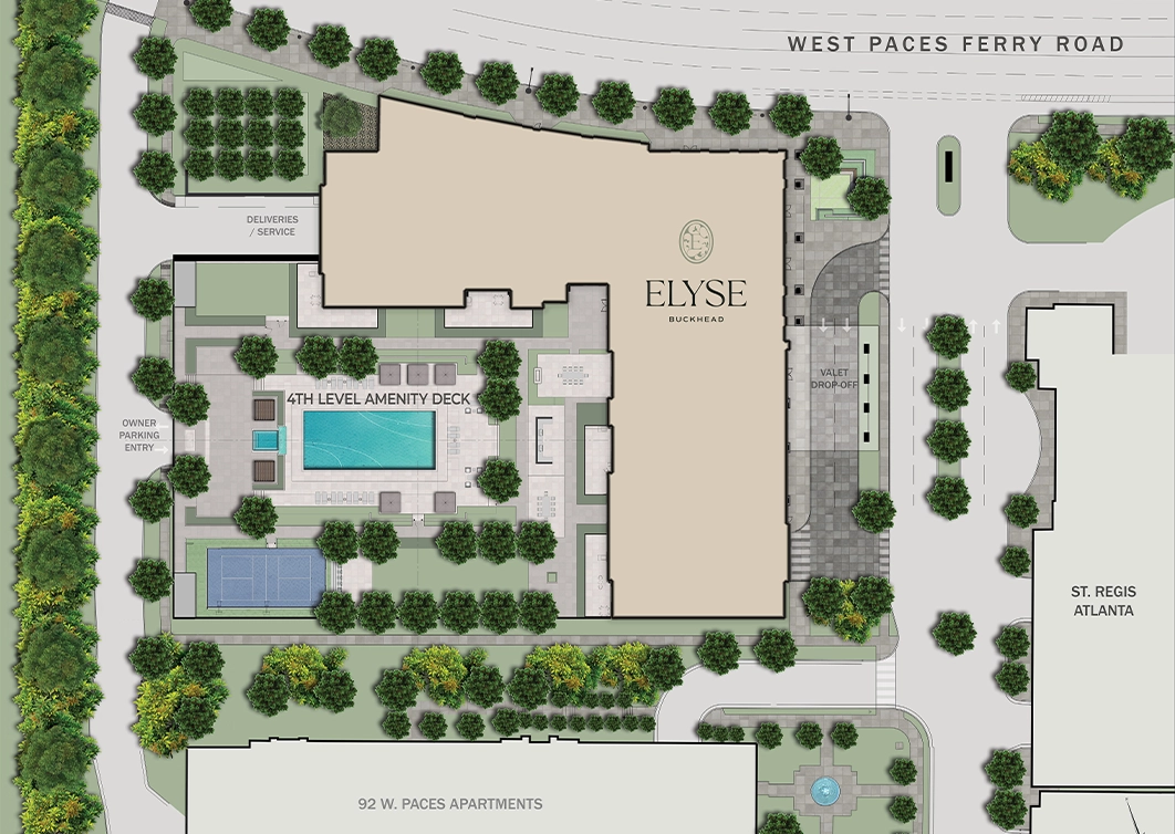 Elyse Buckhead Site Plan