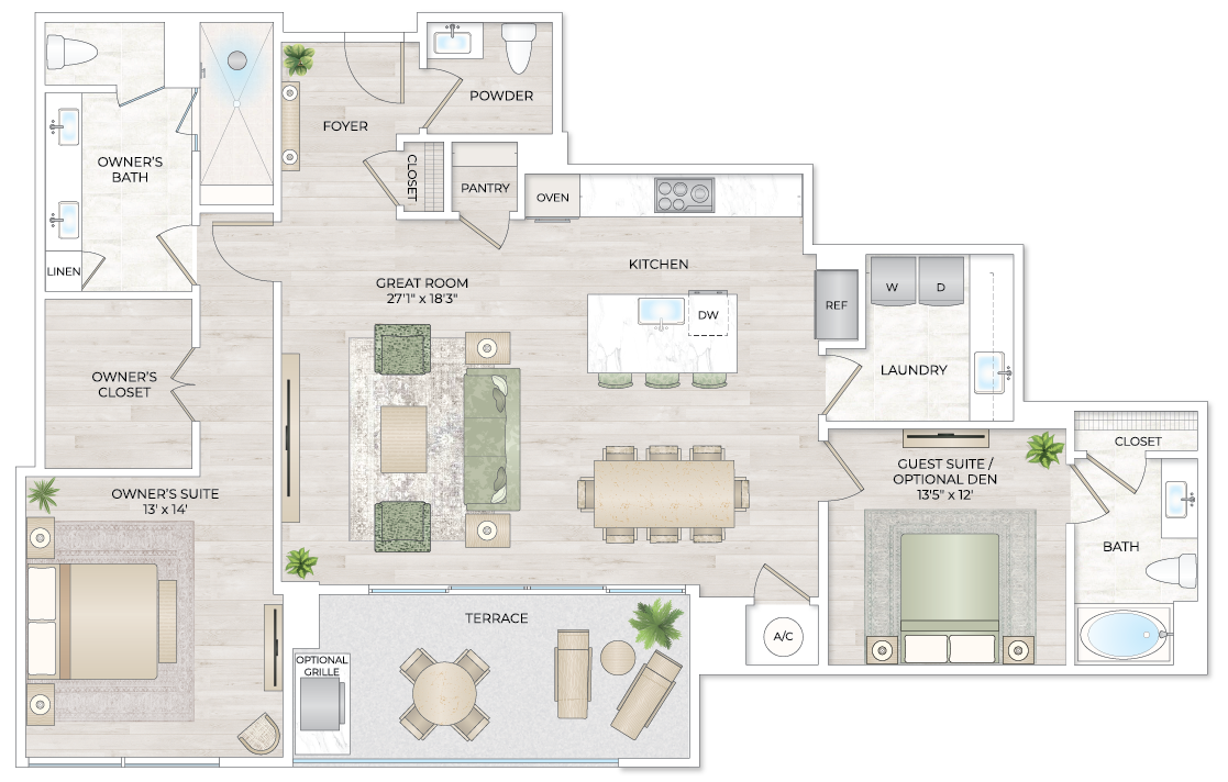 Solana Bay Residences Miami - Landmark 6 - Floorplan Image