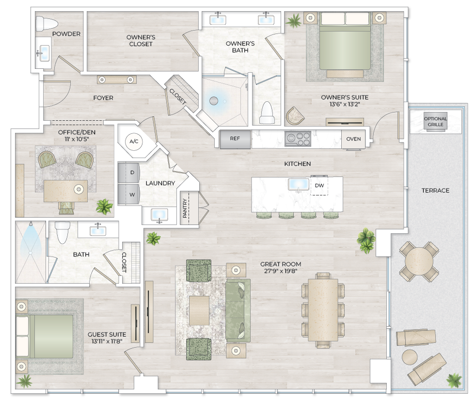 Solana Bay Residences Miami - Vista 2 - Floorplan Image